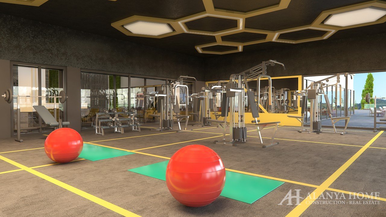 Фото покупка продажа недорогая квартира в доме жилом комплексе с фитнесом Алания Хоум Анталия Турция